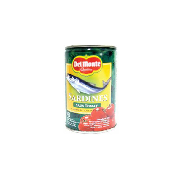 

DELMONTE SARDINES TOMATO CAN 425G