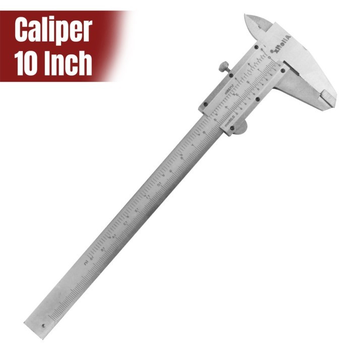 Allefix Jangka Sorong Vernier Caliper 10 Inch Sigmat Vernier Caliper