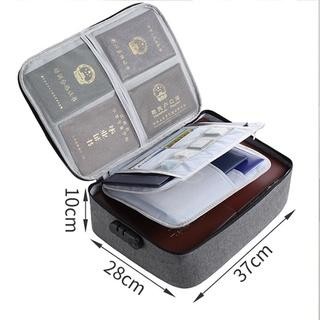 

Tas Dokumen Travel Bag Document Storage Box File Dengan Password