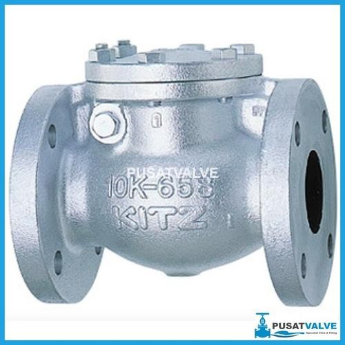 4" inch SWING CHECK VALVE KITZ JIS 10K