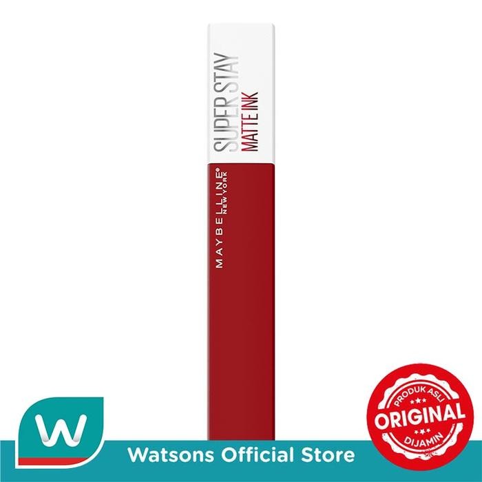 maybelline superstay matte ink liquid spiced edition 340 exhilarator [mutu terbaik]