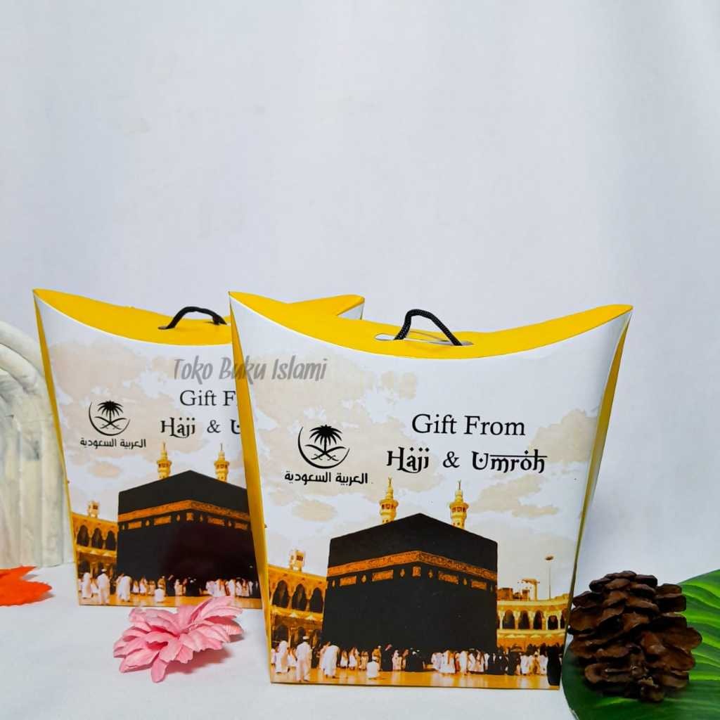 

Lsp (100 PCS) kaus Oleh Oleh Haji NEW paper bag dus teng-teng dus tali dus oleh oleh haji dan umroh