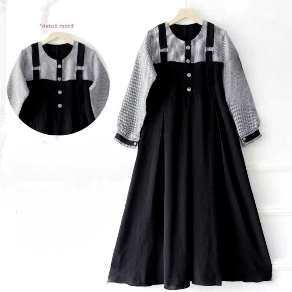 Gamis Anak Perempuan Gams Anak Umur 345678910111213Tahun Seragam Ngaji Terbaru 2025 Santriwati Dres 