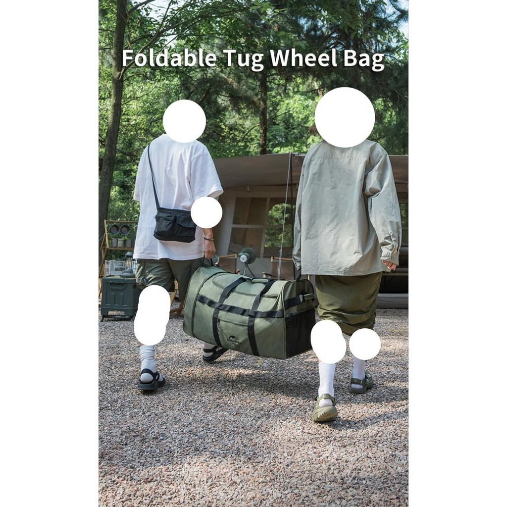 TAS / KOPER / TRAVEL BAG LIPAT PORTABLE CAMPING NATUREHIKE NH21LX003