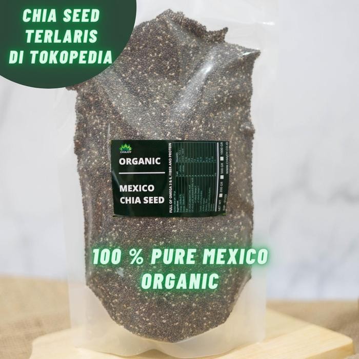 

Organic Chia Seed Mexico ChiaJoy 500 Gram Terbaik untuk Diet