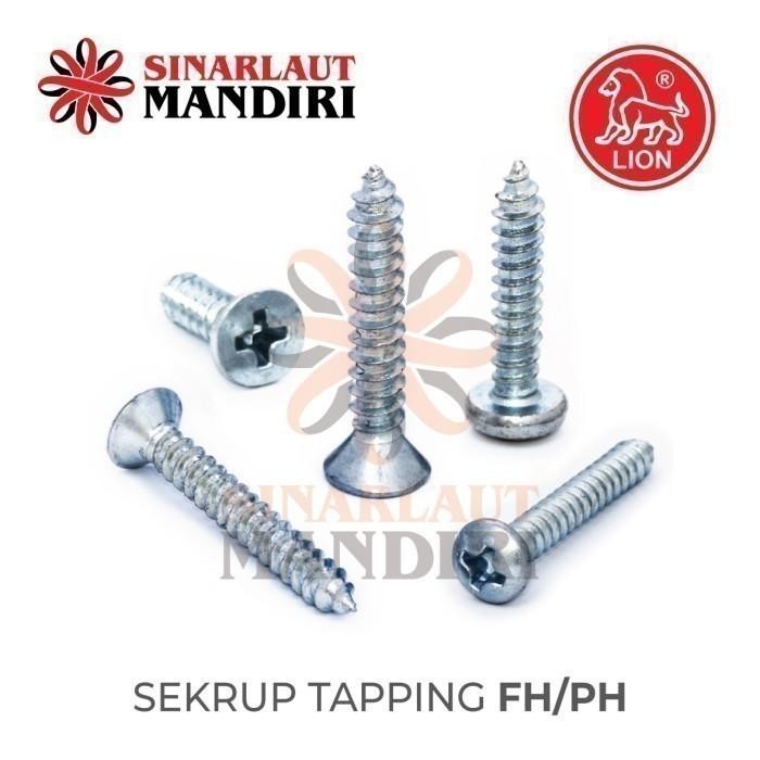 SEKRUP TAPPING / TAPPING SCREW HPL FH+ 12X3