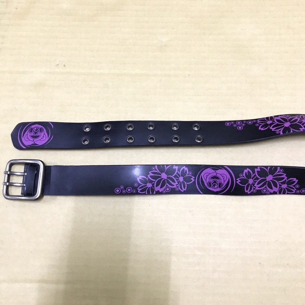 Sabuk Belt FOLKER Features Black Purple Original Ikat Pinggang Not Proshop BlackId Diery DW