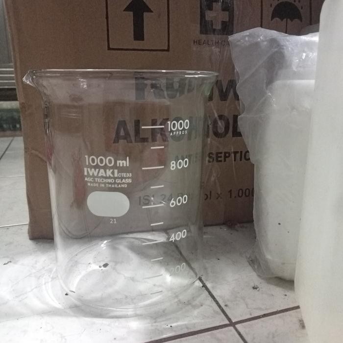 beaker 1000 ml iwaki