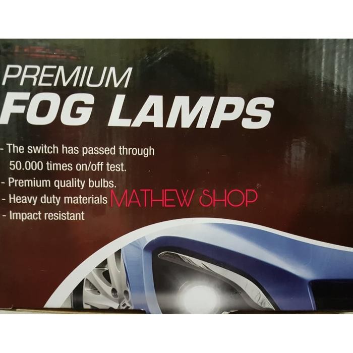 Gercep Foglamp All New Avanza 2016 Up / Fog Lamp Avanza / Lampu Kabut Mobil