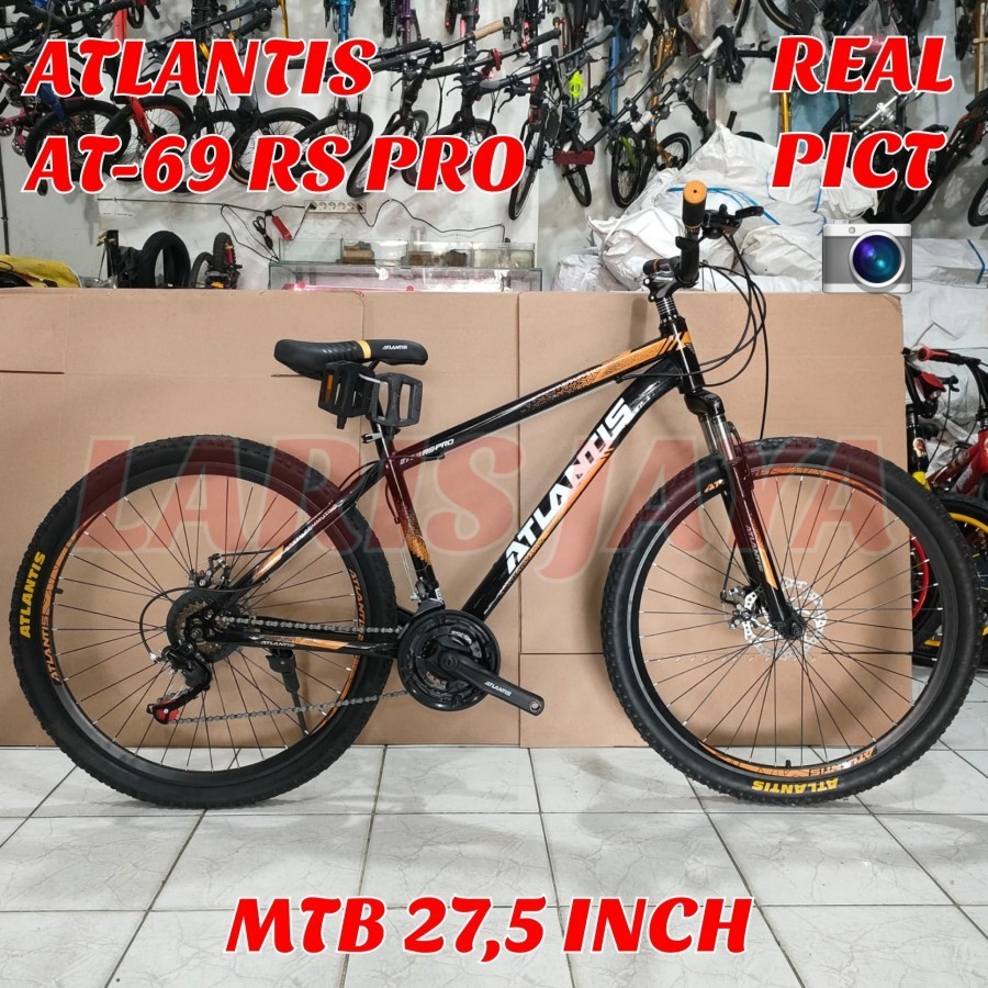 TREA [ BONUS JALU ] PROMO SEPEDA GUNUNG MURAH 27,5 INCH ATLANTIS AT-730 & AT 69 DAN SEPEDA GUNUNG
