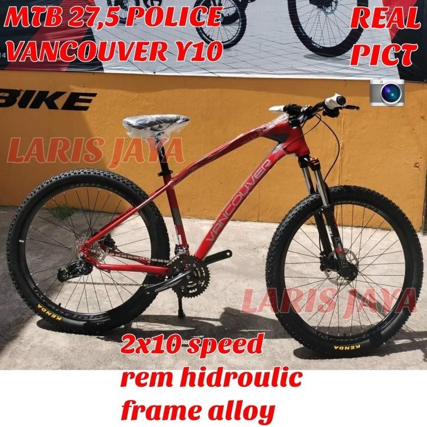 TREA PROMO TERMURAH SEPEDA GUNUNG ELEMENT POLICE VANCOUVER , SEPEDA GUNUNG 27.5 INCH POLICE