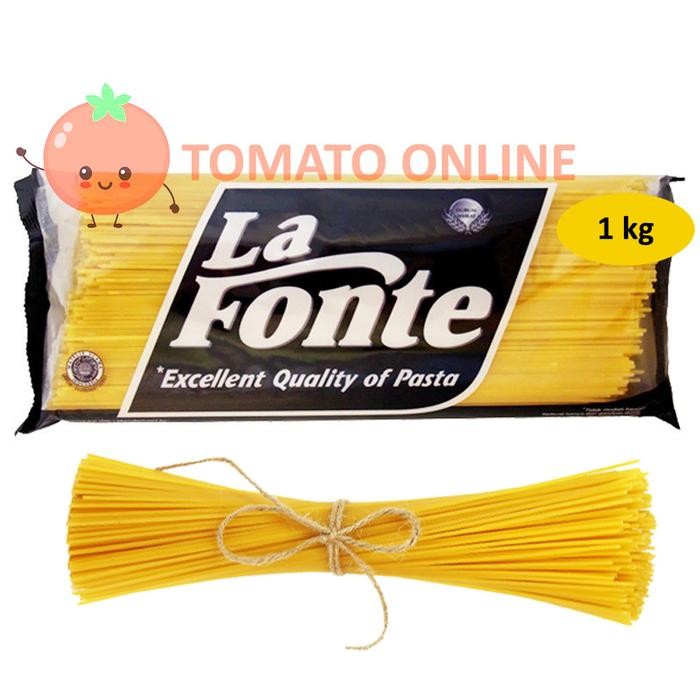 

Ready JT La Fonte Lafonte Spaghetti Spagheti No 11 1 kg / 1kg / 1000 gram g
