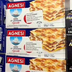 

Ready JT Agnesi Pasta Lasagna Sheet
