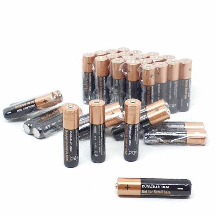 BATU BATTERY BATERAI BATRE DURACELL AAA ALKALINE BUKAN ABC RECHARGER