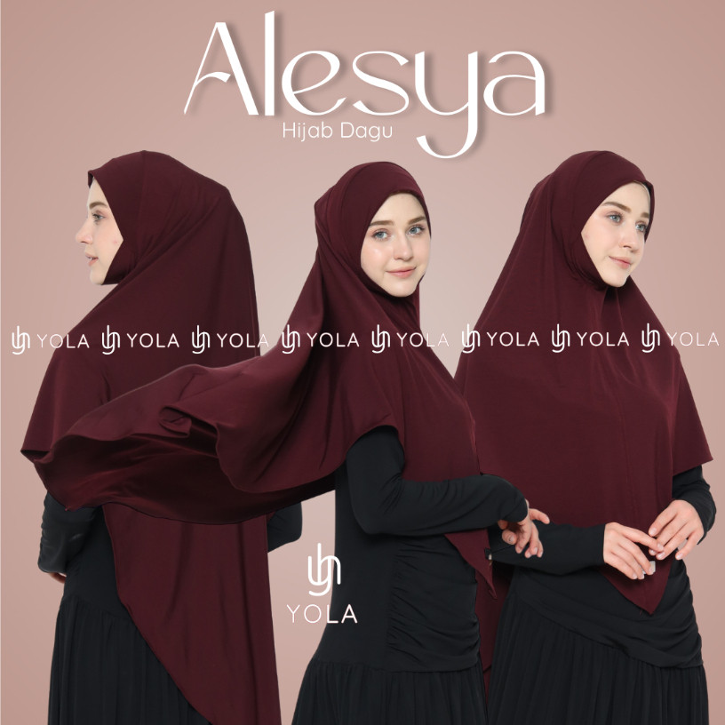 Jilbab Malaysia Dagu Alesya Hijab Dagu Jilbab Dagu Hijab Syari Jilbab Jumbo Valenshaqueen JD7