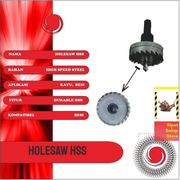 Hole Saw Besi 48-100Mm / Holesaw Besi 48-100Mm /Mata Bor Besi 48-100Mm