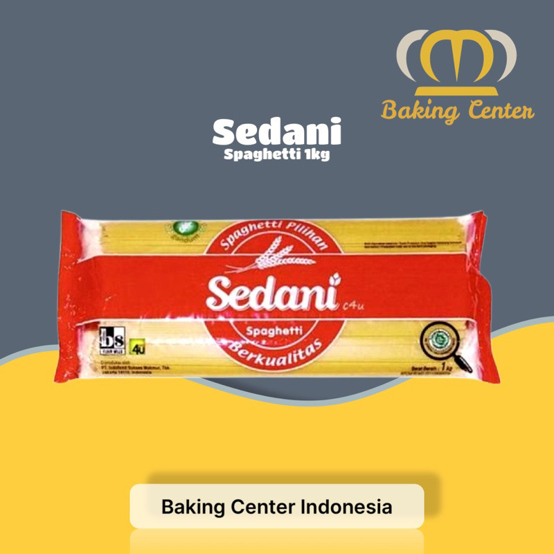 

aina Sedani Spaghetti 1kg Semolina Gandum Durum
