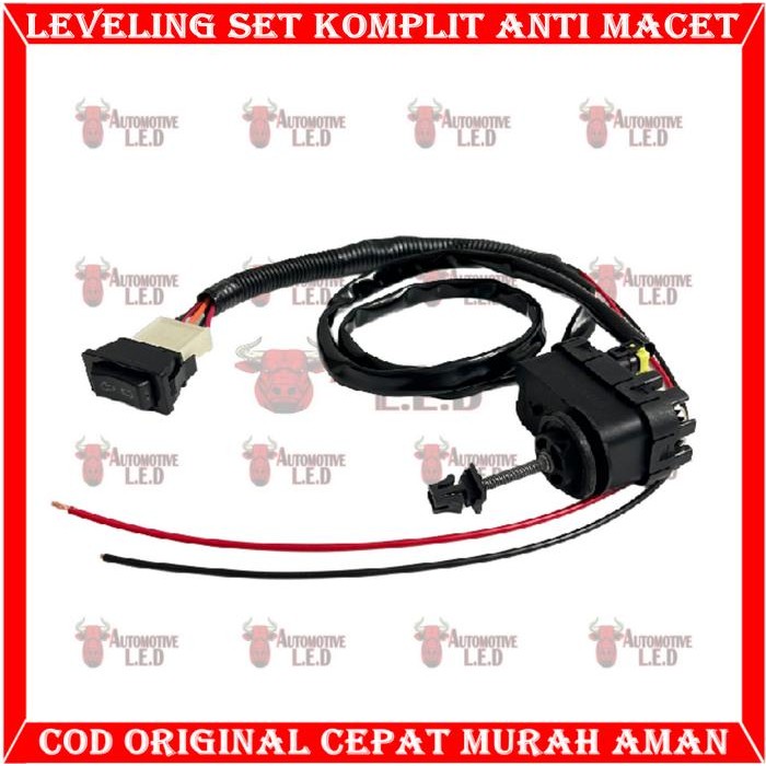 ORIGINAL ALAT ELEKTRIK LEVELING LAMPU 1 DINAMO PLUS SAKLAR NAIK TURUN LEVELING LAMPU PROJECTOR