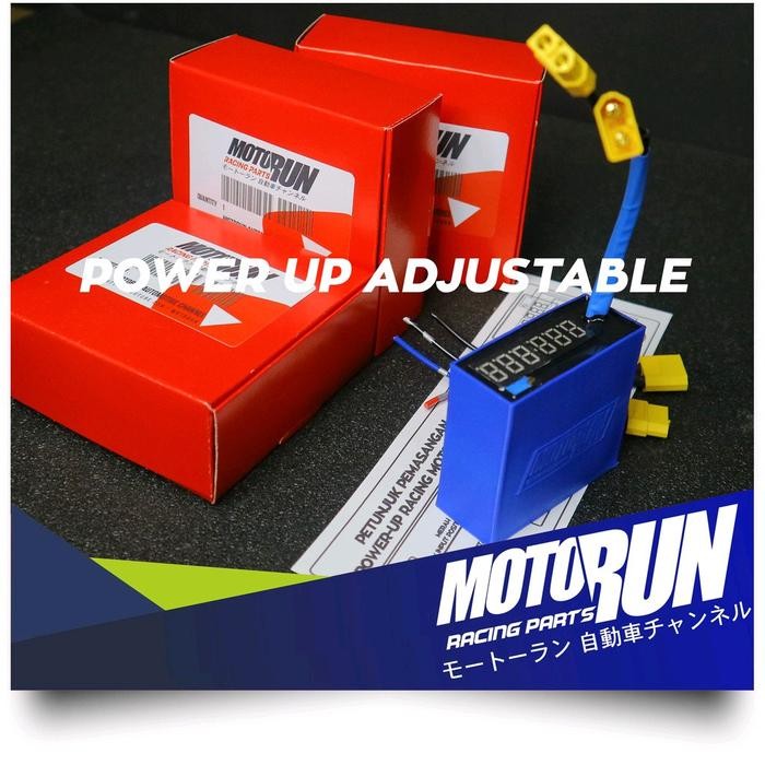 Motorun Power Up DC MOTORUN - Adjustable untuk motor karburator maupun injeksi