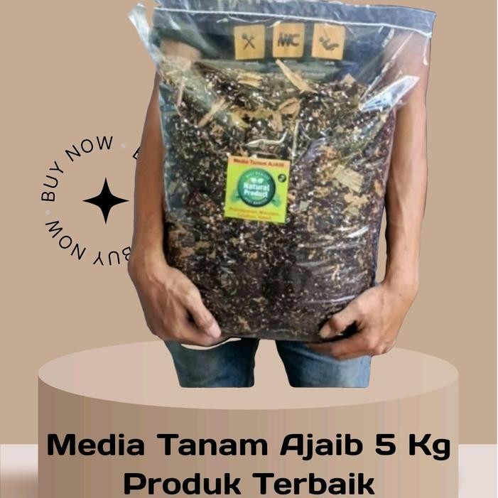 media tanam ajaib 5 kg, metan aglonema, metan varigata, Pupuk Tanah Tanaman