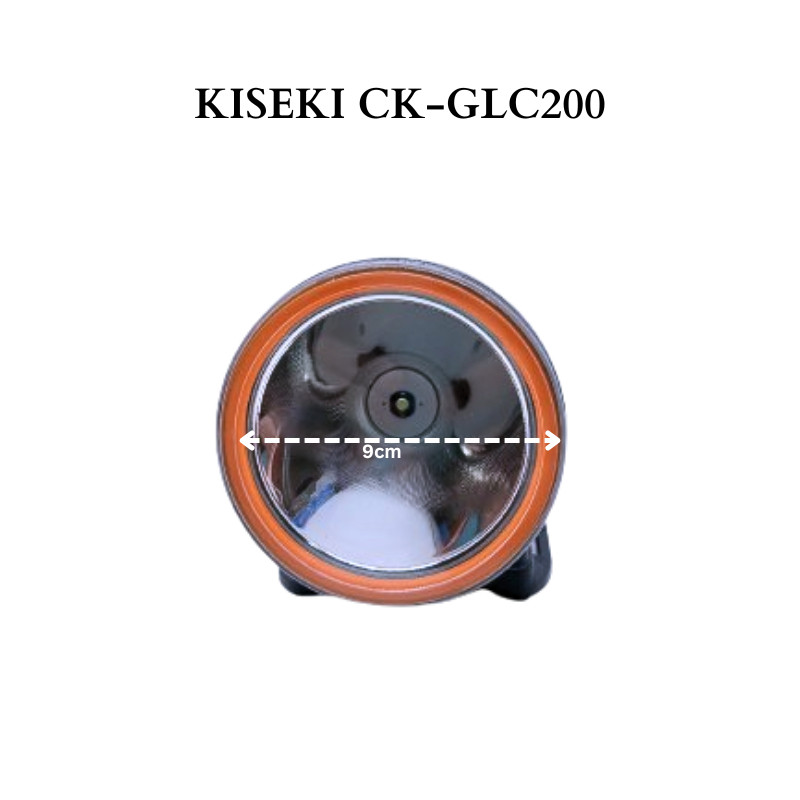 [ Ready ] Kiseki Senter Kepala Selam Ck-Glc200 50Watt Senter Kepala Diving Super Terang Dengan