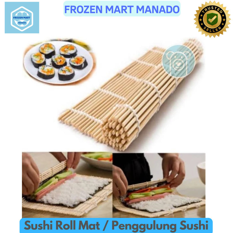 Sushi Roll Mat  Penggulung Sushi - Frozen Food Tomohon