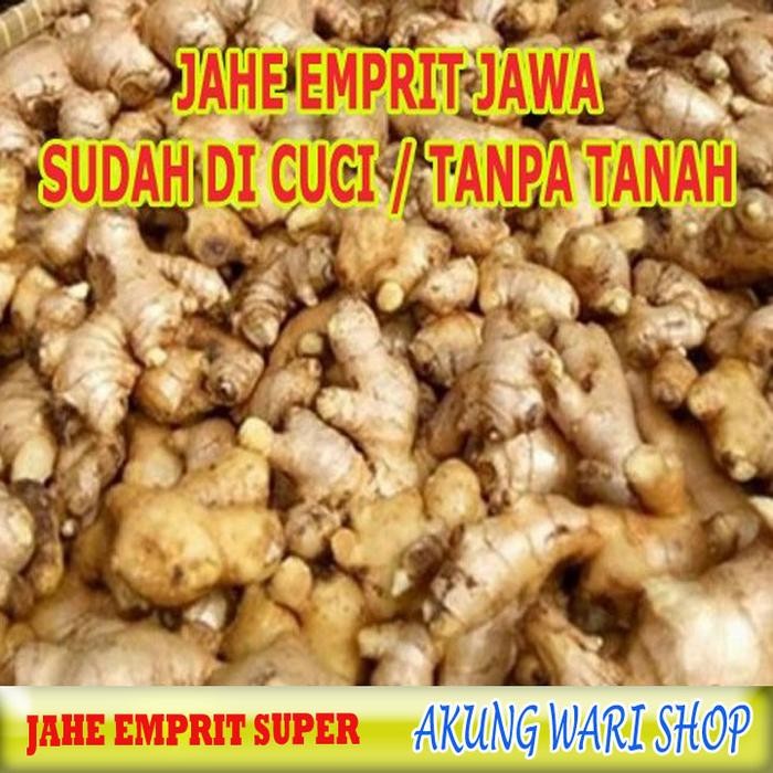 

Jahe Emprit Segar 1 kg (sudah bersih) New
