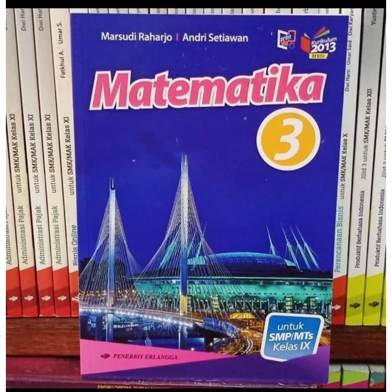 Buku SMP Matematika Kelas 9 Revisi Erlangga