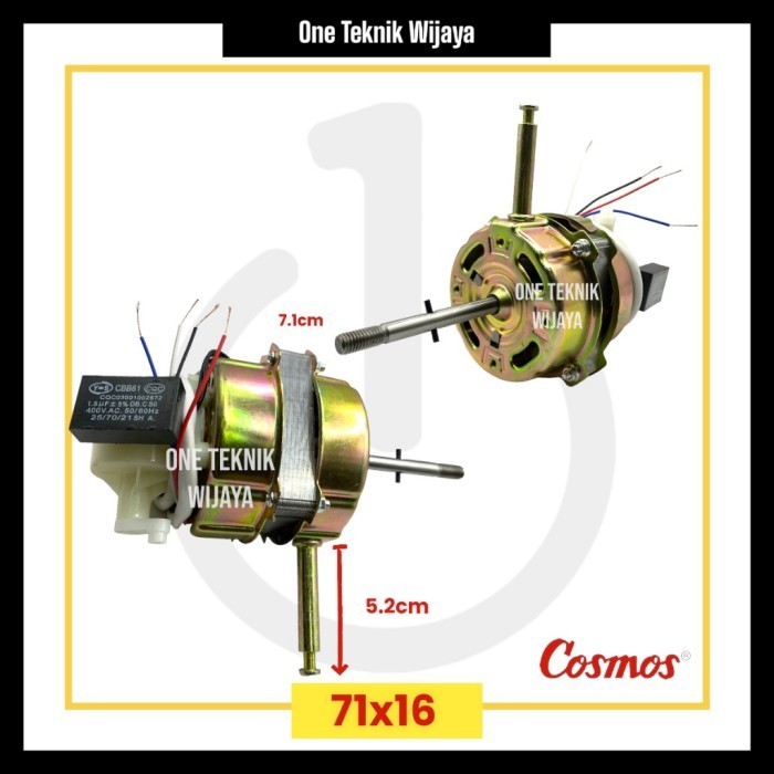 DINAMO KIPAS ANGIN COSMOS / MOTOR KIPAS ANGIN COSMOS UNIVERSAL 16INCH