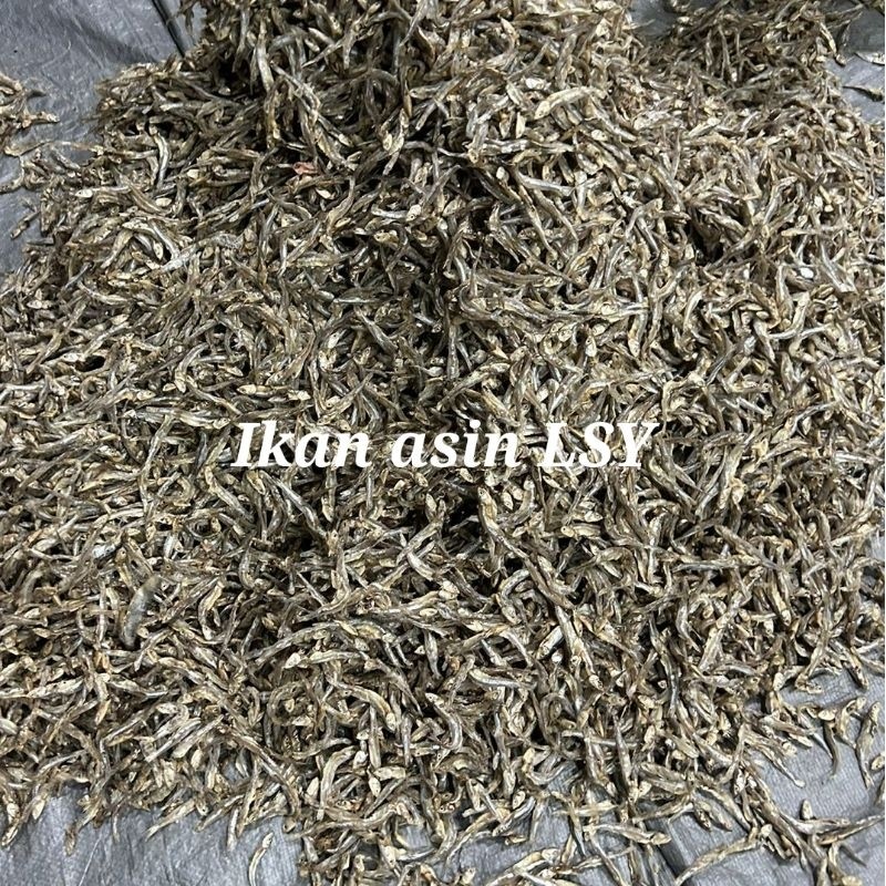 

Terlaris! ikan asin teri jengki semi cop 1gram / 1 kg