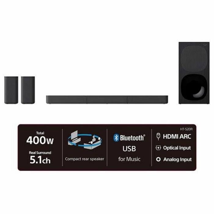 Sony Ht-S20R Home Theater Hts20R Audio Garansi