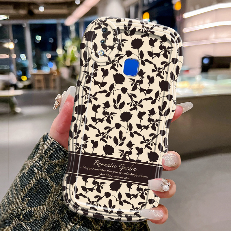 Casing Hp Untuk VIVO Y91 Y91i Y93 Y95 Y91C Y1s Y90 Case Casing HP Kesing bunga kecil Softcase gelomb