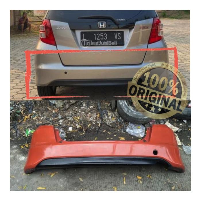 bumper bemper belakang jazz 2010 original