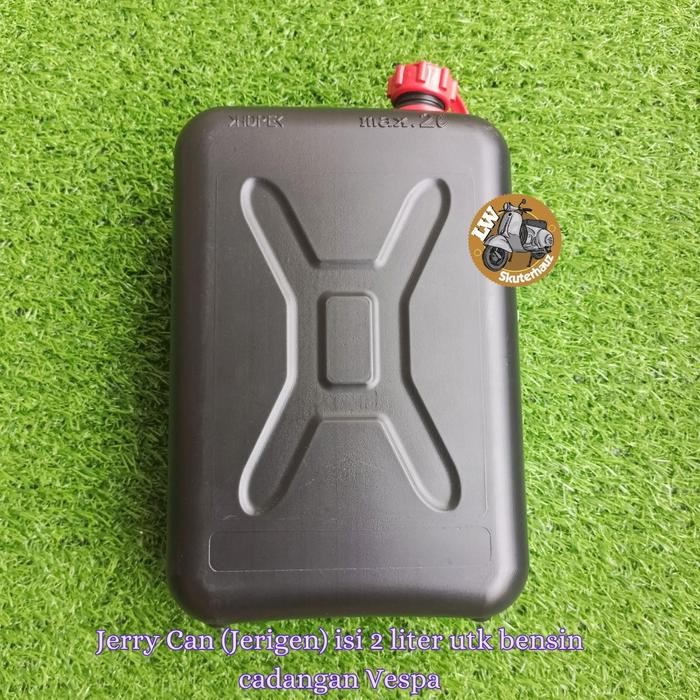 

Tjia Wu - Jerry Can 2 Liter Utk Bensin Cadangan
