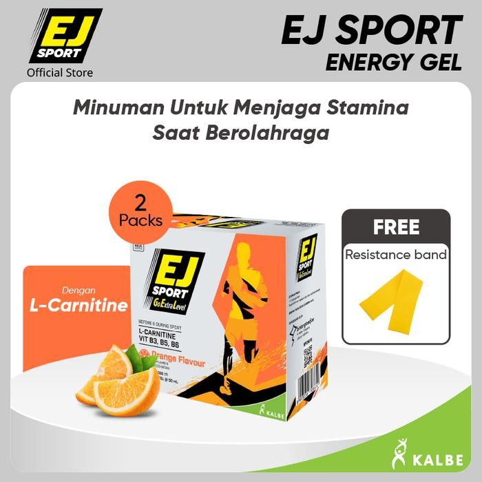 

Tjia Wu - Ej Sport Orange Energy Gel - Isi 2 Pack +