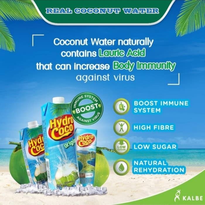 

Tjia Wu - Minuman Air Kelapa Hydro Coco Original - 500 Ml (Harga 6 Pcs)