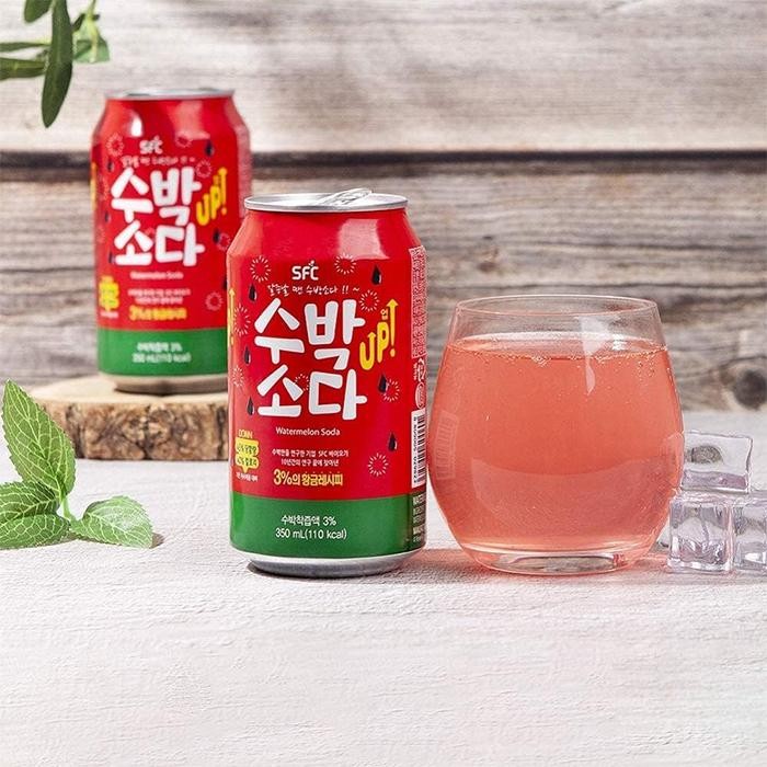 

Tjia Wu - Sfc Sparkling Watermelon - Minuman Rasa Semangka Berkarbonasi 350Ml 1 Pack (Isi 6Pcs)