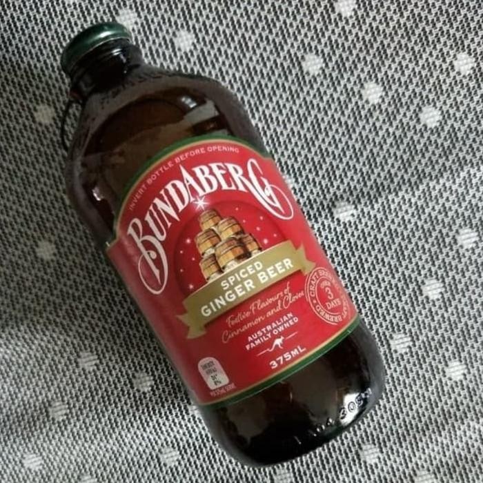 

Tjia Wu - Bundaberg Spiced Ginger Sparkling Soda Minuman Jahe Ginger Ale