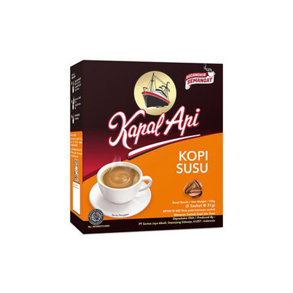 

KAPAL API SUSU 5 PCS X 31 GR