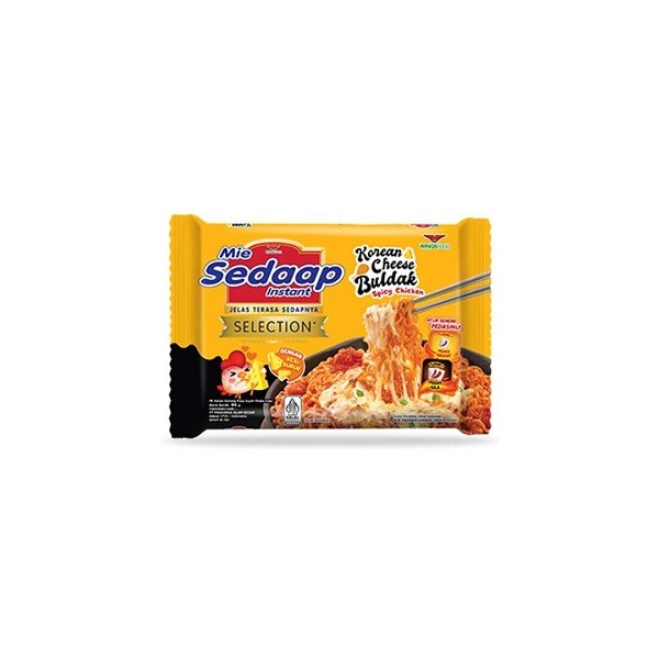

SEDAAP KOREAN CHEESE BULDAK SPICY CH 86G