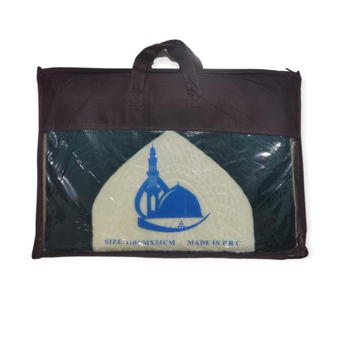 Sajadah Duduk Sajadah Lipat / Sajadah Sandar Bahan Bludru Empuk Sandar