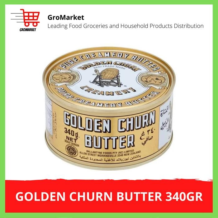 

Barbara.storee Golden Churn Butter 340gr / GOLDEN CHURN Pure Creamery Butter 340GR