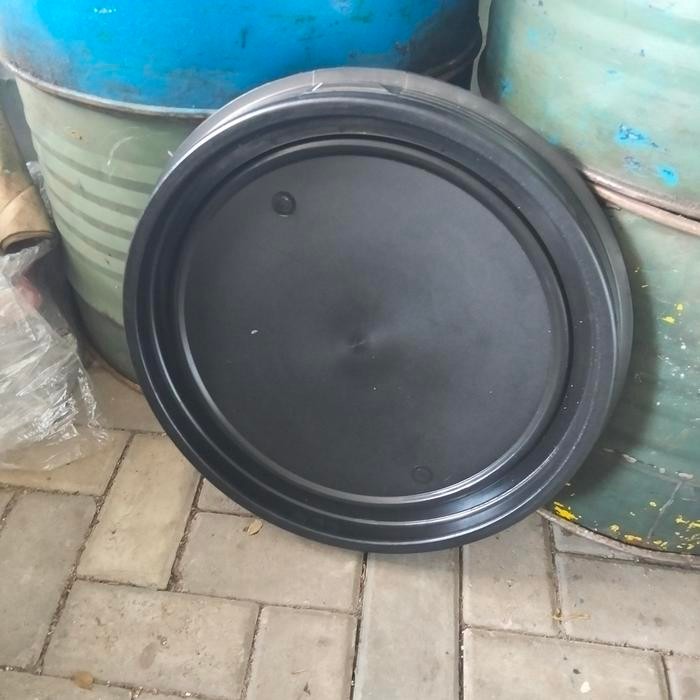 TUTUP DRUM PLASTIK 200 LITER BARU