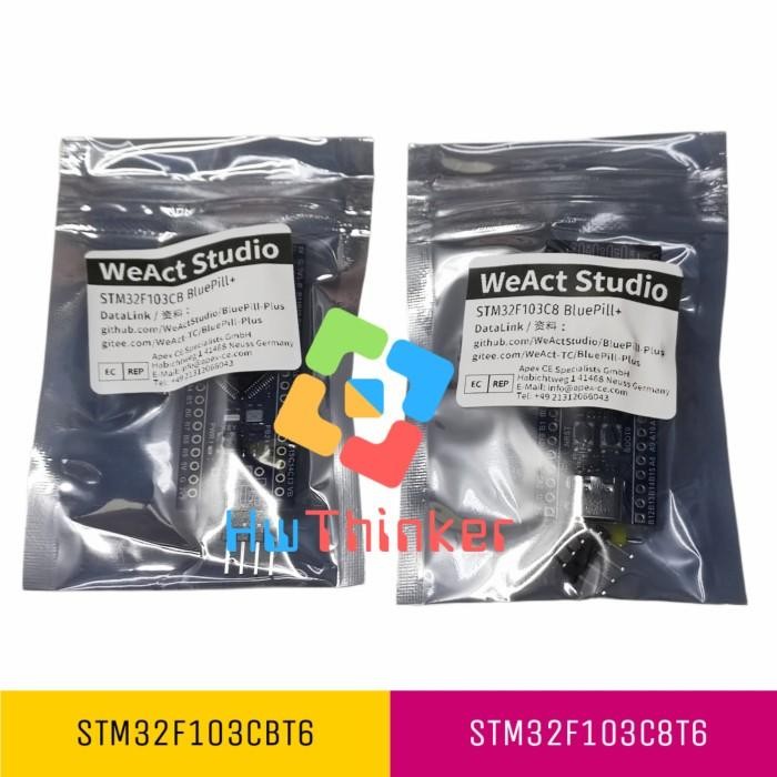 WEACT STUDIO BLUEPILL+ BLUEPILL PLUS STM32F103C8T6 STM32F103CBT6 STM32