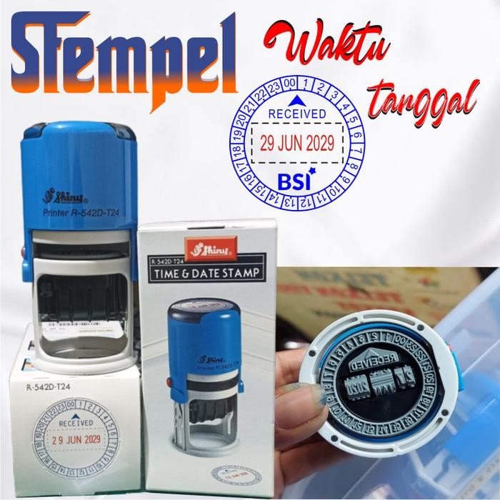 

EMPEL JAM TANGGAL WAU TYPE R542D T24 OTOMATIS SHINY KANTOR