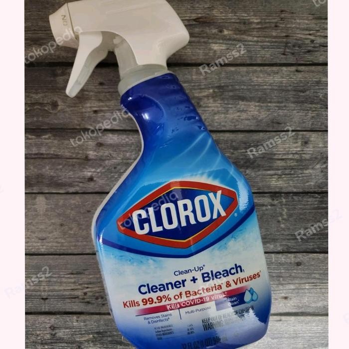 Bebas Ongkir Clorox Clean Up Cleaner + Bleach Usa Singapore Grab/Gosend