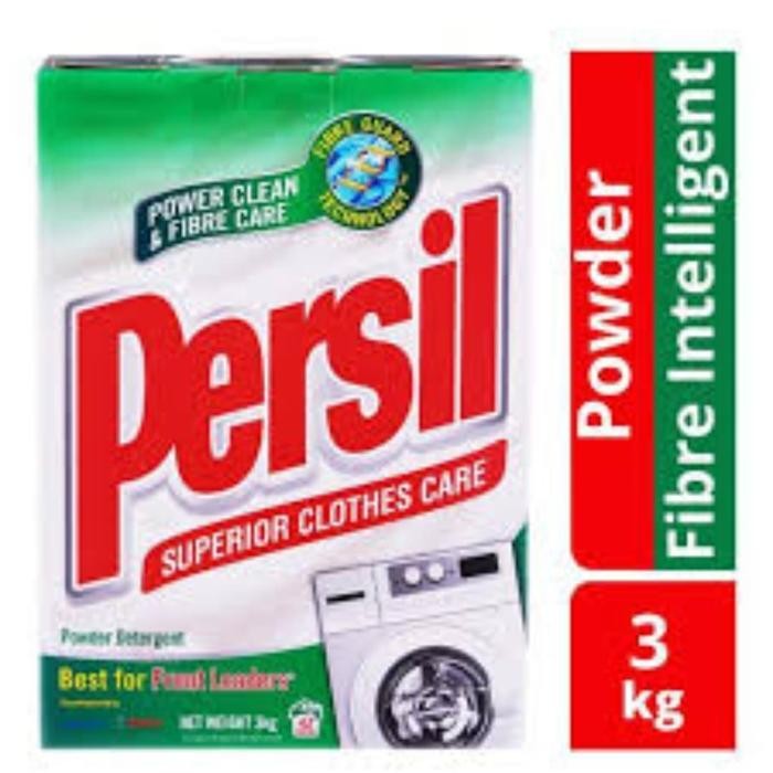 3Kg Persil Detergent 3 Kg Detergen Mesin Cuci Bubuk Fibre Intelligent Grab/Gosend