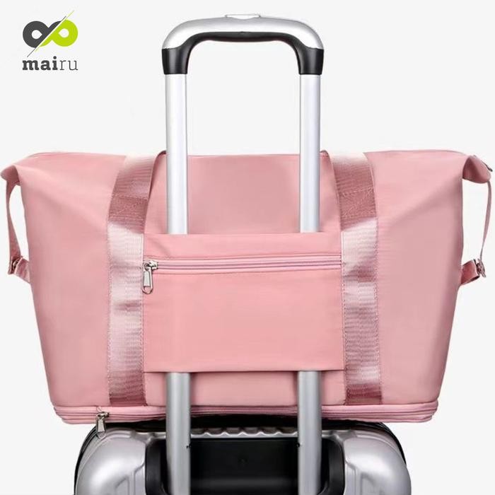 Tas Travel Bag Besar Anti Air Duffel Hand Carry - Tas Tenteng Mudik Jumbo Wanita Duffel Bag