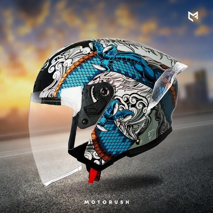 RSV HELMET NEW WINDTAIL RYUJIN HELM RSV NEW WINDTAIL RYUJIN