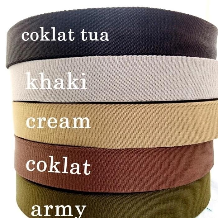 Webbing PolyKatun Lebar 3,8 cm